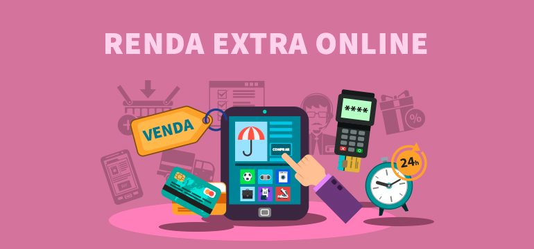 Trabalhar para ganhar renda extra ou construir um negócio online