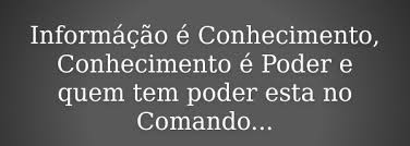 conhecimento é poder