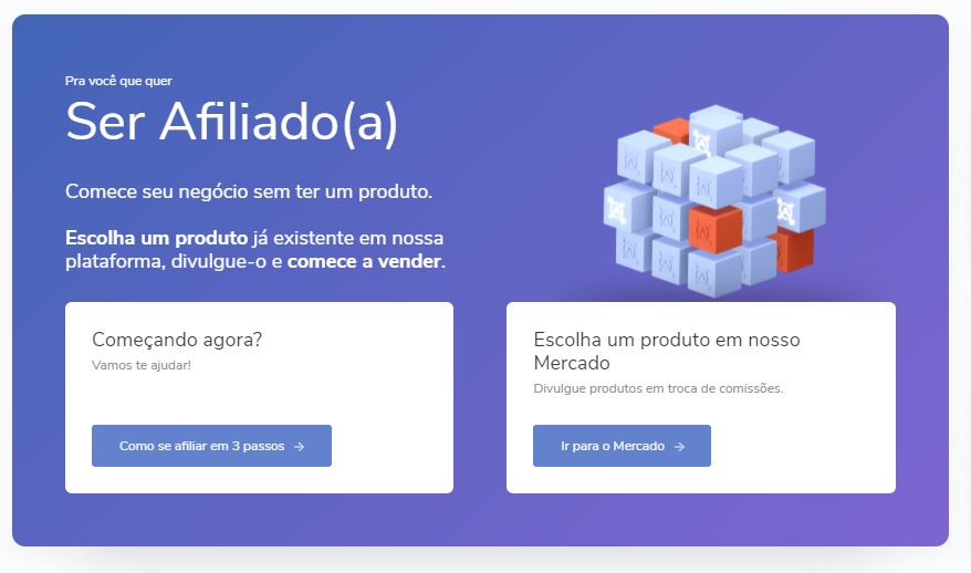 venda mesmo sem ter produto como afiliado digital